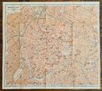 1904 - Brussel stadsplan Bruxelles, Ophalen of Verzenden
