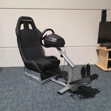 Playseat + Thrustmaster T300 RS PS4 / PS5 / PC, Enlèvement, Reconditionné