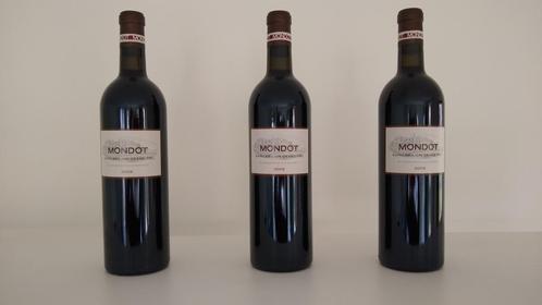 3 x Saint Emilion Grand Cru Mondot 2009, Collections, Vins, Comme neuf, Vin rouge, France, Pleine, Enlèvement