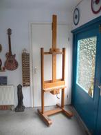 Atelier trouve un chevalet avec PENDULE sur roulettes Patina, Enlèvement