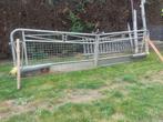 Metalen tuinhek, Tuin en Terras, Tuinhekken en Hekwerk, Ophalen, Met poort, Gebruikt, Tuinhek