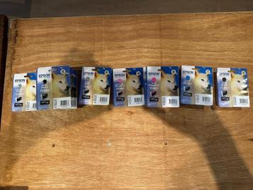 Epson cardridges T0969-968-967-966-963-962-961 beschikbaar voor biedingen