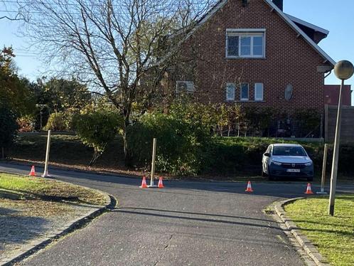 Poteaux de balisage mobile 6 pièces, Doe-het-zelf en Bouw, Overige Doe-Het-Zelf en Bouw, Zo goed als nieuw, Ophalen
