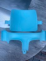 Stokke tripp trapp babyset lichtblauw, Kinderen en Baby's, Kinderstoelen, Ophalen of Verzenden, Zo goed als nieuw, Meegroeistoel