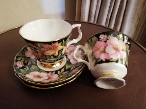 Royal Albert bone china Provincial Flowers (Alberta Rose), Antiquités & Art, Antiquités | Services (vaisselle) pièces, Enlèvement