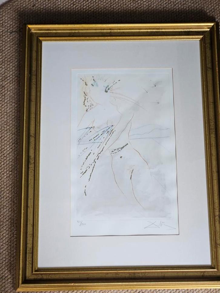 2 Salvador Dali zeldzame drypoint etchings., Antiek en Kunst, Kunst | Litho's en Zeefdrukken, Ophalen of Verzenden