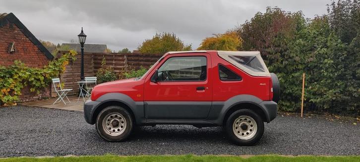 Suzuki Jimny 2007 140.000km, Auto's, Suzuki, Particulier, Jimny, Benzine, Euro 4, Cabriolet, 3 deurs, Handgeschakeld, Rood, Ophalen