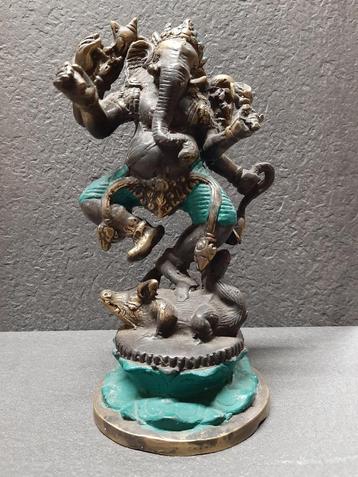 Statue en bronze de Ganesh/Ganapati/Inde