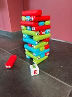 Regenwormen spel - jenga, Hobby en Vrije tijd, Ophalen, Zo goed als nieuw
