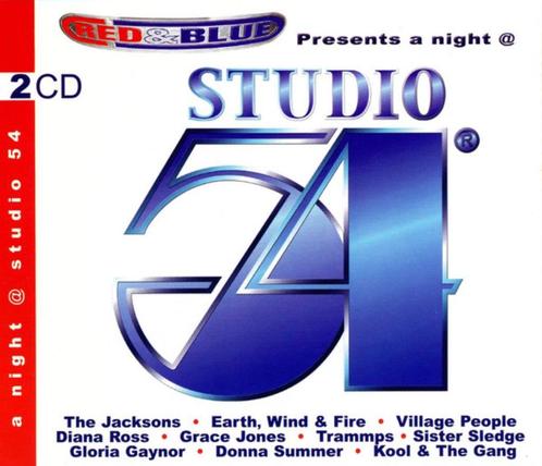 Red & Blue Presents A Night @ Studio 54 (2CD), Cd's en Dvd's, Cd's | Pop, Ophalen of Verzenden