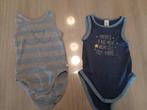 Rompertjes (2 stuks), maat 68, Ophalen of Verzenden, Gebruikt, Jongetje, Nacht- of Onderkleding