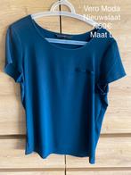 T-shirt Vero Moda maat L, Kleding | Dames, T-shirts, Blauw, Maat 42/44 (L), Ophalen of Verzenden, Zo goed als nieuw