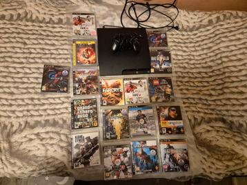 Ps3 met 16 spelletjes beschikbaar voor biedingen