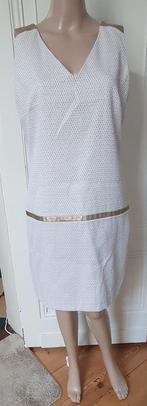 PHILDAR jurk Maat 42 in uitstekende staat, Maat 42/44 (L), Ophalen of Verzenden, Onder de knie, Wit
