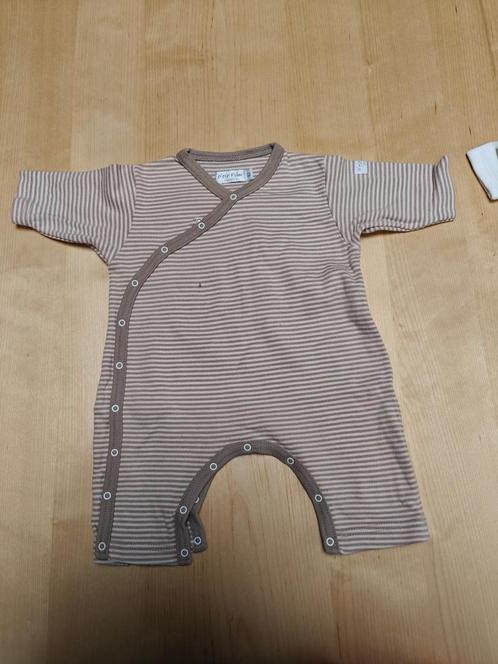Beige kruippakje maat 62, Kinderen en Baby's, Babykleding | Maat 62, Gebruikt, Jongetje of Meisje, Pakje, Ophalen of Verzenden