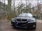 BMW 318D Touring, Autos, 5 places, Cuir, Noir, Break