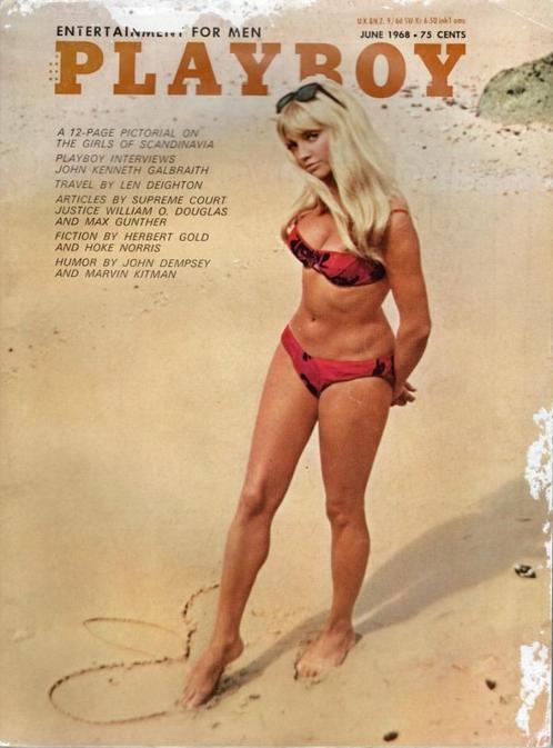 Playboy Amerikaanse (USA US) - June 1968 - Juni 1968, Boeken, Tijdschriften en Kranten, Gelezen, Lichaam en Geest, Verzenden