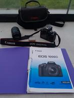 Canon EOS 1000D, TV, Hi-fi & Vidéo, Comme neuf, Canon, Enlèvement ou Envoi