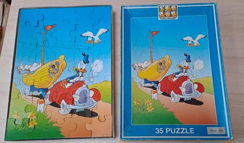 DISNEY-puzzel met Donald Duck, Enfants & Bébés, Jouets | Puzzles pour enfants, Comme neuf, 4 à 6 ans, 10 à 50 pièces, Enlèvement ou Envoi