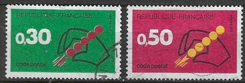 Frankrijk 1972 - Yvert 1719 - Gebruik van Postcodes (ST), Postzegels en Munten, Postzegels | Europa | Frankrijk, Gestempeld, Verzenden
