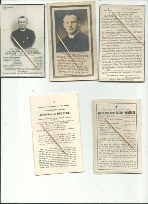 bidprentjes - geestelijken, priesters., Verzamelen, Bidprentjes en Rouwkaarten, Verzenden