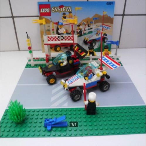 lego 6551 Checkered Flag 500, Enfants & Bébés, Jouets | Duplo & Lego, Lego, Ensemble complet, Enlèvement ou Envoi