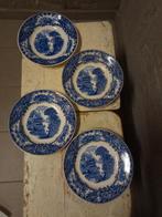 Petrus Regout blauw Castillo Tournay Marines Potiche Willow, Antiek en Kunst, Ophalen of Verzenden