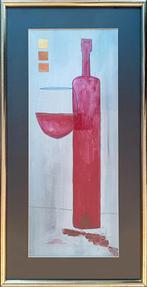 « Vin précieux », peinture acrylique, Enlèvement