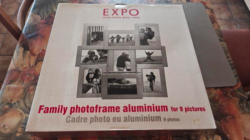 Nieuwe aluminium fotokader (9 foto's) 45x45cm - Expo, Audio, Tv en Foto, Fotografie | Fotolijsten, Nieuw, Ophalen of Verzenden