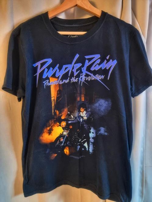 T-shirt Prince - Purple Rain 80s, Vêtements | Hommes, T-shirts, Comme neuf, Taille 48/50 (M), Noir, Enlèvement ou Envoi