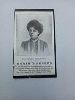 maria s heeren slachtoffer brand praalwagen 1902, Enlèvement ou Envoi, Image pieuse