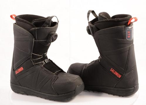 bottes de snowboard SALOMON FACTION 40 ; 42 ; 42.5 ; 25.5 ;, Sports & Fitness, Snowboard, Utilisé, Chaussures, Envoi