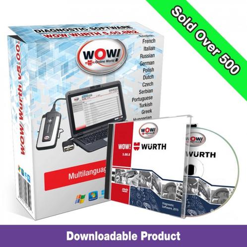 WOW WURTH OBD software DOWNLOAD LINK, Auto diversen, Handleidingen en Instructieboekjes, Ophalen of Verzenden