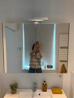 Spiegelkast met ledverlichting, Huis en Inrichting, Badkamer | Badkamermeubels, Ophalen, Spiegelkast, 50 tot 100 cm, Zo goed als nieuw