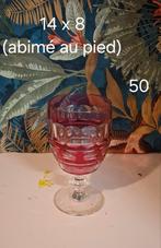 Verre Cristal Saint Lambert rouge, Ophalen