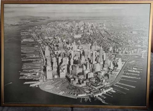 Grand cadre New-york (140 X 100 cm) Vinted, Huis en Inrichting, Woonaccessoires | Lijsten, Zo goed als nieuw, 75 cm of meer, 75 tot 100 cm
