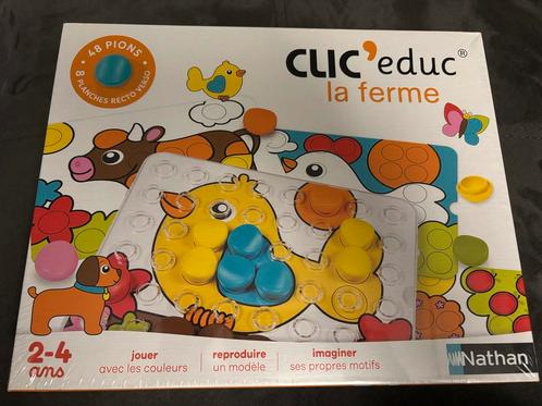 Game click educ la Ferme 2-4 jaar oud nieuw en verpakt, Kinderen en Baby's, Speelgoed | Educatief en Creatief, Ophalen of Verzenden