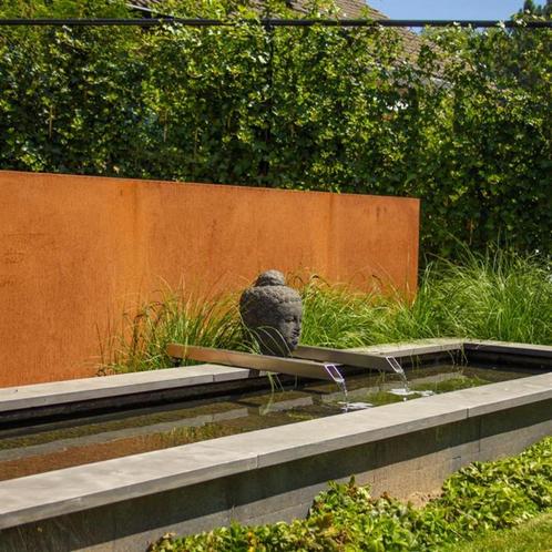 cortenstaal muur / tuinscherm / wand (ook op maat), Tuin en Terras, Schuttingen, Nieuw, Overige materialen, Verzenden