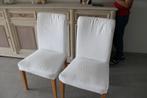 Stoelen Ikea Bergmuind, Huis en Inrichting, Stoelen, Ophalen, Gebruikt, Wit, Hout