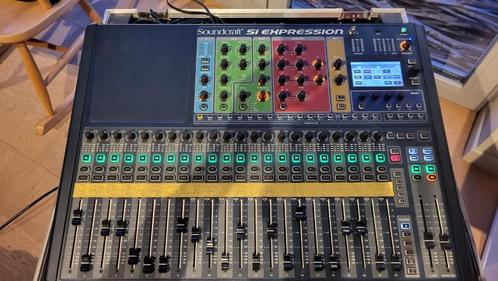 Soundcraft SI Expression 2 digitale mixer met MADI kaart, Muziek en Instrumenten, Mengpanelen, Zo goed als nieuw, 20 kanalen of meer