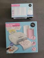 Mini pocket printer + extra rolletjes - Nieuw, Ophalen of Verzenden, Nieuw