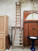 Supergave decoratieve dubbele ladder 355 hoog, geloogd, Ophalen of Verzenden