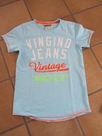 Vingino licht blauw shirt maat 12 jaar, Kinderen en Baby's, Kinderkleding | Maat 152, Jongen, Gebruikt, Ophalen of Verzenden, Shirt of Longsleeve
