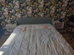 Bed breedte 160 cm, Huis en Inrichting, Slaapkamer | Bedden, Ophalen, Tweepersoons, Zo goed als nieuw, 200 cm
