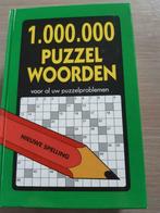 Boek 1 000 000 puzzelwoorden, Ophalen of Verzenden, Zo goed als nieuw, Overige onderwerpen