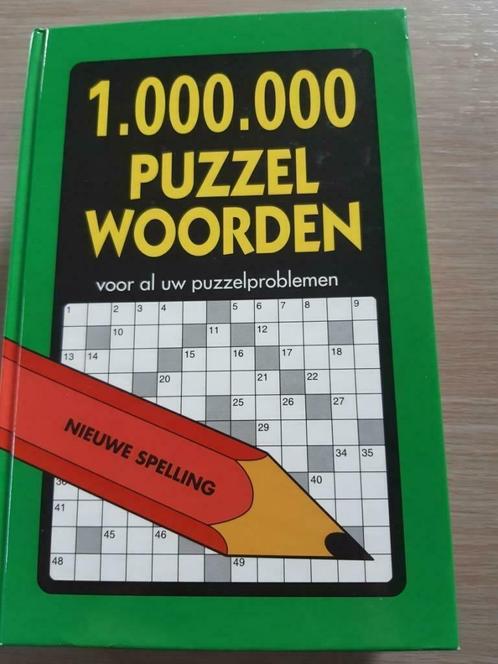 Boek 1 000 000 puzzelwoorden, Boeken, Hobby en Vrije tijd, Zo goed als nieuw, Overige onderwerpen, Ophalen of Verzenden