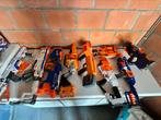 9 nerfgeweren met accessoires, Ophalen of Verzenden, Zo goed als nieuw