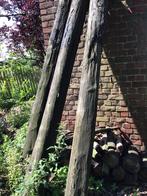 Oude houten telefoonpalen, Tuin en Terras, Ophalen, Gebruikt, Palen