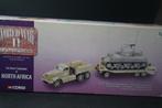 Corgi Diamond T tank transporter + Sherman - 1/50-, Enlèvement ou Envoi, Corgi