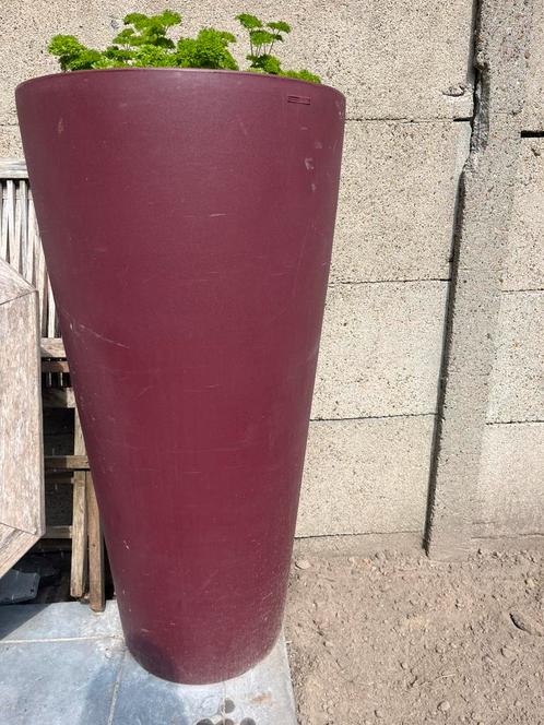 Plantenpotten LineaKreta (2stuks), Tuin en Terras, Bloembakken en Plantenbakken, Zo goed als nieuw, Binnen, Ophalen